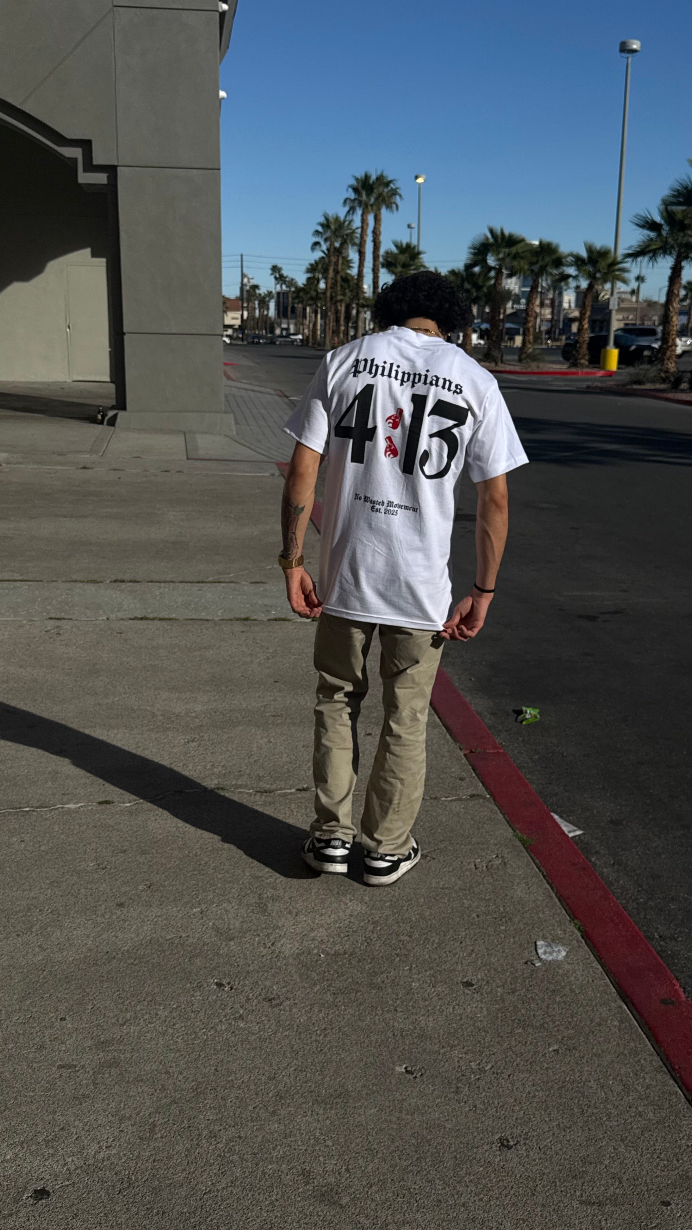 Philippians 4:13 Oversized Tee